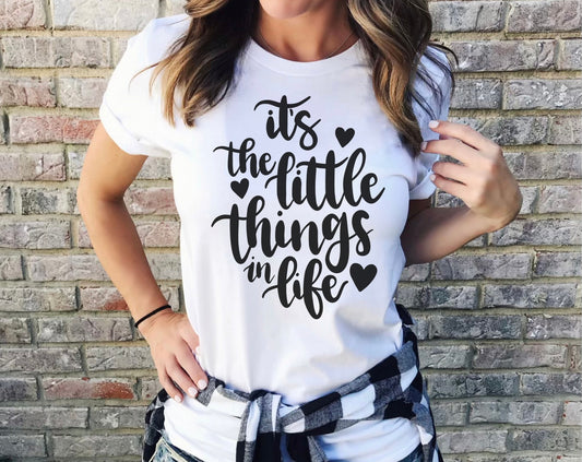 Little Things- Family Tee